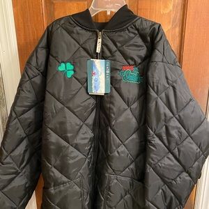 NWT Vintage Ten West Men’s Down Irish Jacket L